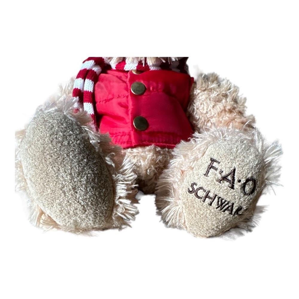 Fao Schwarz 12-inch Anniversary Bear Toy Plush - Picture 2 of 6